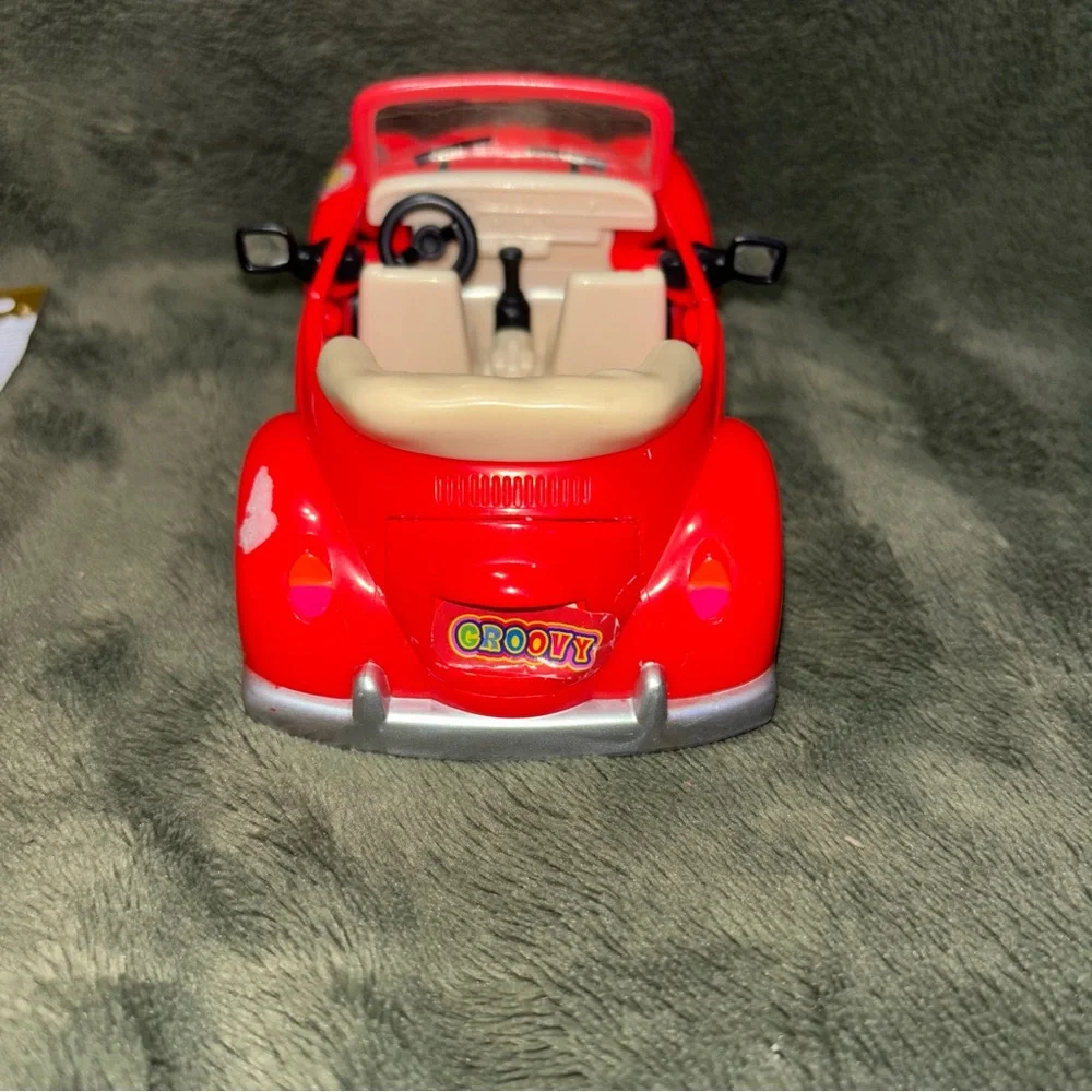 Vintage Chevron Cars Rudy Ragtop #15 & Frankie 4-Wheeler #24 Toy Vehicle Lot